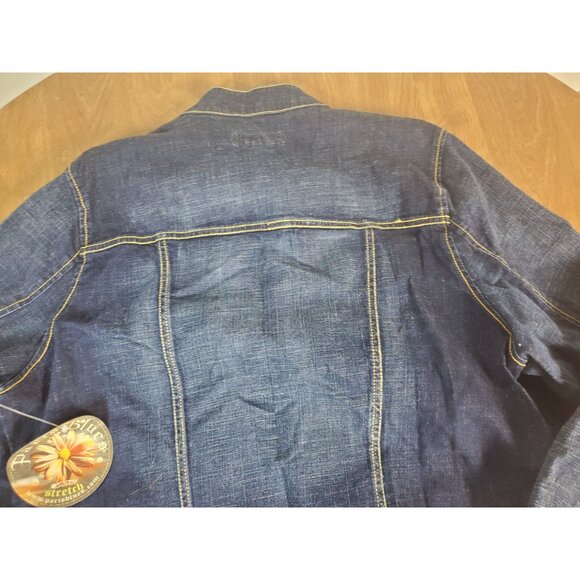 Paris Blues Denim Jacket - Size 3 - 98% Cotton 2% Spandex - Women's Stretch Jean - Picture 5 of 10
